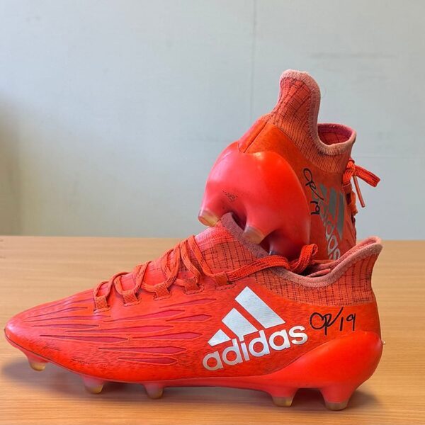 Bim Pepple signed boots