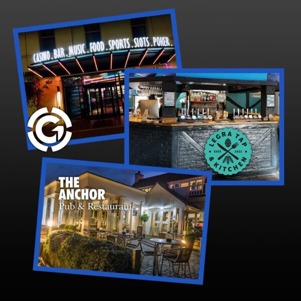 Dinner and drinks at 3 fabulous, contemporary, local, venues